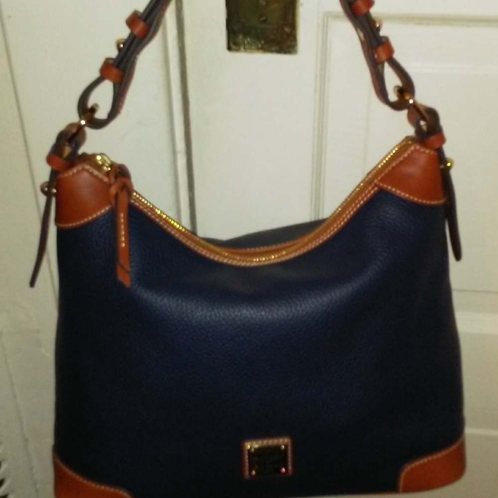 Dooney & Bourke pebble leather hobo